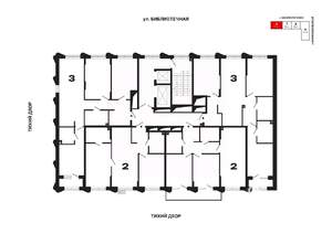 3-к квартира, вторичка, 86м2, 2/25 этаж
