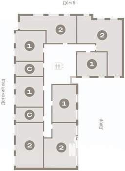 Студия квартира, вторичка, 21м2, 7/9 этаж