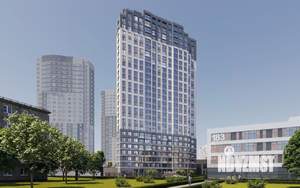 2-к квартира, строящийся дом, 64м2, 14/26 этаж