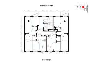 1-к квартира, вторичка, 40м2, 2/25 этаж