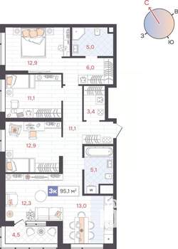 Фото квартиры на продажу (1)