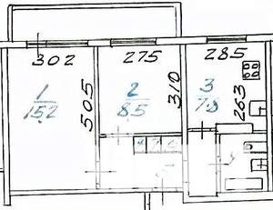 2-к квартира, вторичка, 44м2, 5/9 этаж