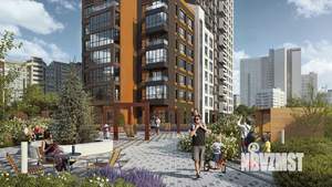 1-к квартира, строящийся дом, 42м2, 3/25 этаж