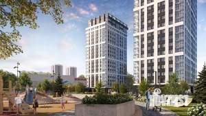 2-к квартира, строящийся дом, 55м2, 6/20 этаж