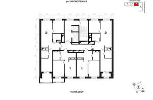 1-к квартира, вторичка, 41м2, 14/25 этаж