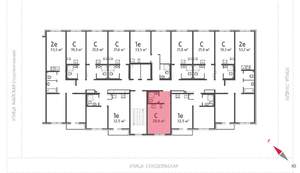 Студия квартира, вторичка, 21м2, 5/8 этаж