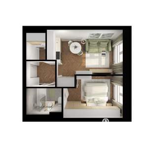 1-к квартира, вторичка, 33м2, 27/29 этаж