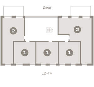 2-к квартира, вторичка, 102м2, 2/16 этаж