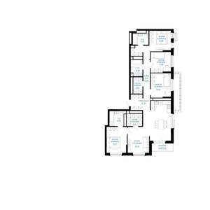 4-к квартира, строящийся дом, 119м2, 30/30 этаж