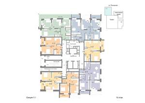 3-к квартира, вторичка, 87м2, 19/25 этаж