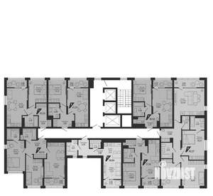 1-к квартира, вторичка, 43м2, 19/22 этаж
