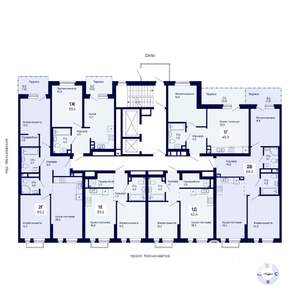 1-к квартира, вторичка, 42м2, 2/18 этаж