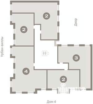 2-к квартира, вторичка, 88м2, 7/7 этаж