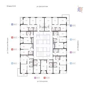 1-к квартира, вторичка, 38м2, 7/31 этаж