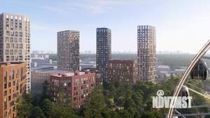 1-к квартира, строящийся дом, 38м2, 11/30 этаж