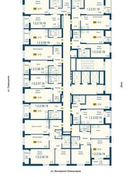 Студия квартира, вторичка, 25м2, 19/25 этаж