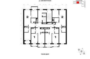 2-к квартира, вторичка, 63м2, 8/25 этаж