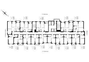 1-к квартира, вторичка, 39м2, 4/24 этаж