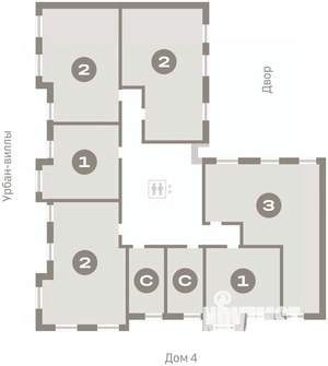 Студия квартира, вторичка, 21м2, 6/7 этаж