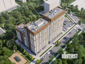 1-к квартира, строящийся дом, 32м2, 1/25 этаж