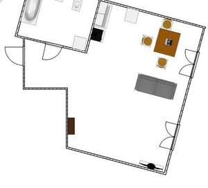 Студия квартира, вторичка, 35м2, 23/35 этаж