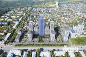 Студия квартира, строящийся дом, 39м2, 1/32 этаж