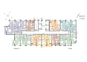 3-к квартира, строящийся дом, 88м2, 2/25 этаж