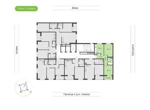 2-к квартира, вторичка, 48м2, 2/17 этаж