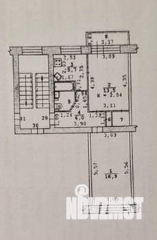 2-к квартира, вторичка, 47м2, 4/5 этаж