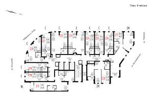 Студия квартира, строящийся дом, 35м2, 8/25 этаж