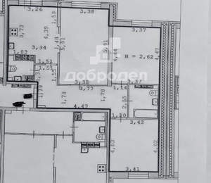 3-к квартира, вторичка, 84м2, 16/20 этаж