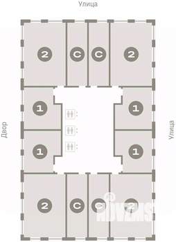 1-к квартира, вторичка, 37м2, 10/25 этаж