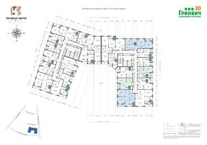 1-к квартира, строящийся дом, 35м2, 6/17 этаж