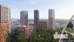 2-к квартира, строящийся дом, 60м2, 24/31 этаж