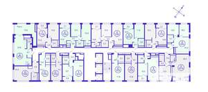 2-к квартира, вторичка, 47м2, 27/28 этаж