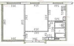 2-к квартира, вторичка, 44м2, 4/5 этаж