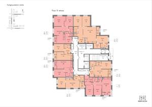 1-к квартира, вторичка, 42м2, 10/26 этаж