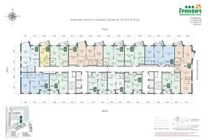 1-к квартира, строящийся дом, 37м2, 30/31 этаж