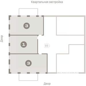 3-к квартира, вторичка, 90м2, 1/8 этаж