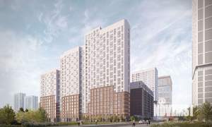 Студия квартира, строящийся дом, 34м2, 8/25 этаж