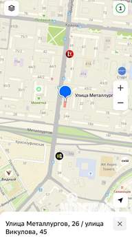 2-к квартира, вторичка, 44м2, 1/5 этаж