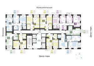 2-к квартира, вторичка, 64м2, 27/31 этаж