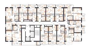 2-к квартира, вторичка, 51м2, 9/21 этаж