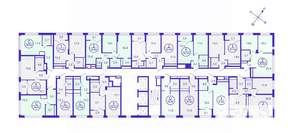 1-к квартира, вторичка, 37м2, 25/28 этаж