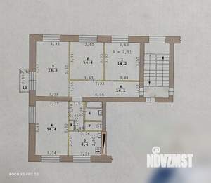 4-к квартира, вторичка, 95м2, 4/5 этаж
