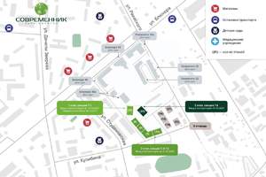 1-к квартира, вторичка, 42м2, 9/25 этаж