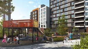 1-к квартира, строящийся дом, 42м2, 3/25 этаж