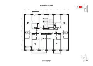 1-к квартира, вторичка, 44м2, 8/25 этаж