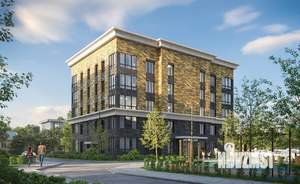 1-к квартира, строящийся дом, 23м2, 1/19 этаж