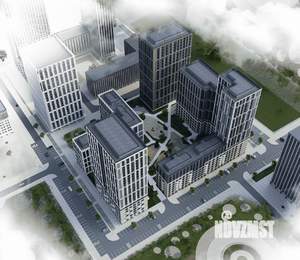 2-к квартира, строящийся дом, 54м2, 13/25 этаж